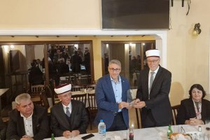 Gümülcine Başkonsolosu Murat Ömeroğlu’na veda yemeği