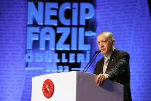 Cumhurbaşkanı Erdoğan, Necip Fazıl Ödülleri programında konuştu