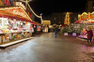 Almanya’da Noel pazarları sessizliğe büründü