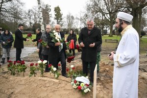 Hannover’de cenazesi yanlışlıkla yakılan Abdulkadir Sargın'ın külleri toprağa verildi