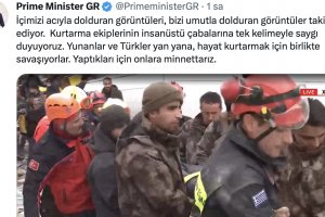 Yunanistan Başbakanı Miçotakis’ten Türk ve Yunan kurtarma ekiplerine Türkçe övgü