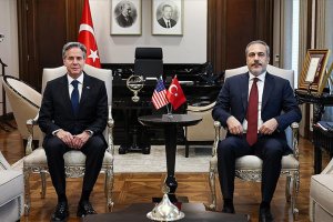 Dışişleri Bakanı Fidan, ABD Dışişleri Bakanı Blinken'i Ankara ağırladı