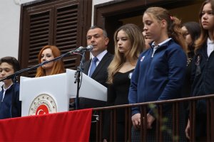 Atatürk için Selanik’teki doğduğu evde anma töreni