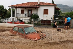 Yunanistan'da sel felaketi  