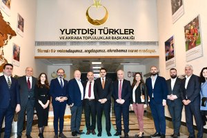  ATİAD Başkanı, YTB Başkanı Abdullah Eren'ni ziyaret etti
