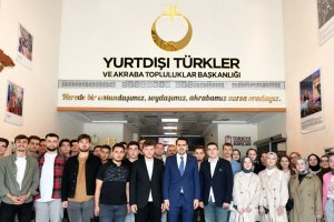 BTTDD Bursa Şubesi Gençlik Kolları'ndan YTB'ye ziyaret