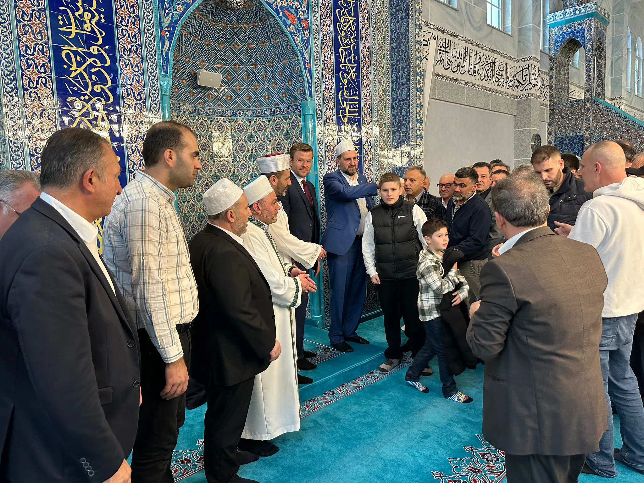 Nürnberg kentinde Diyanet İşleri Türk İslam Birliği’ne (DİTİB) bağlı Merkez