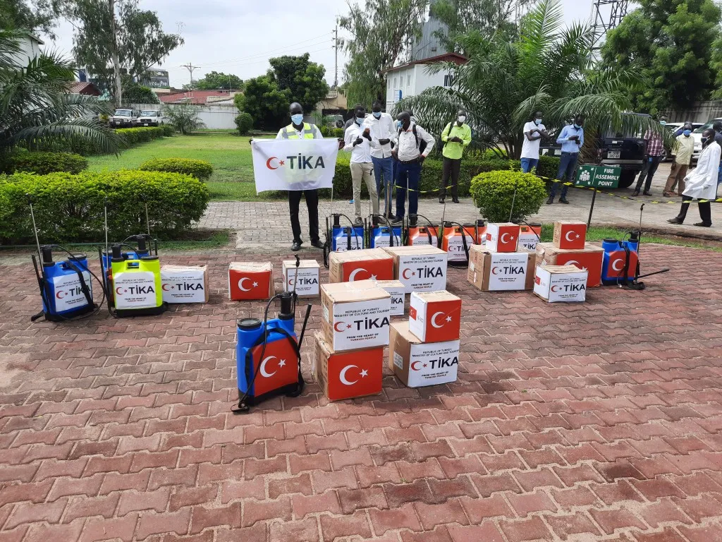 Türk İşbirliği ve Koordinasyon Ajansı Başkanlığı (TİKA), Güney Sudan’ın Kovid-19