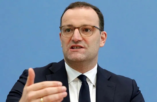 [Fotoğraf: Reuters] Almanya Sağlık Bakanı Jens Spahn'ın koronavirüs (COVID-19) testinin