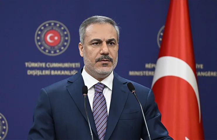 Dışişleri Bakanı Hakan Fidan, Filistin Devlet Başkanı Mahmud Abbas'ın, TBMM