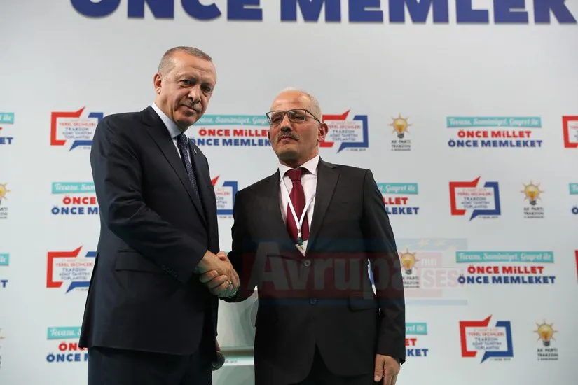 Başkan Recep Tayyip Erdoğan AK Parti Trabzon Aday Tanıtım Toplantısı'nda,