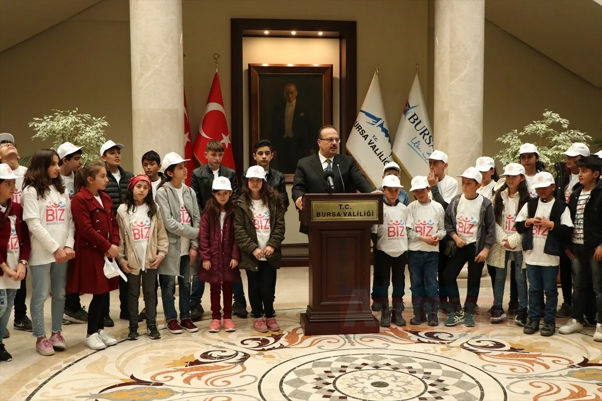BURSA   İçişleri Bakanlığınca hayata geçirilen "Biz Anadoluyuz Projesi" kapsamında