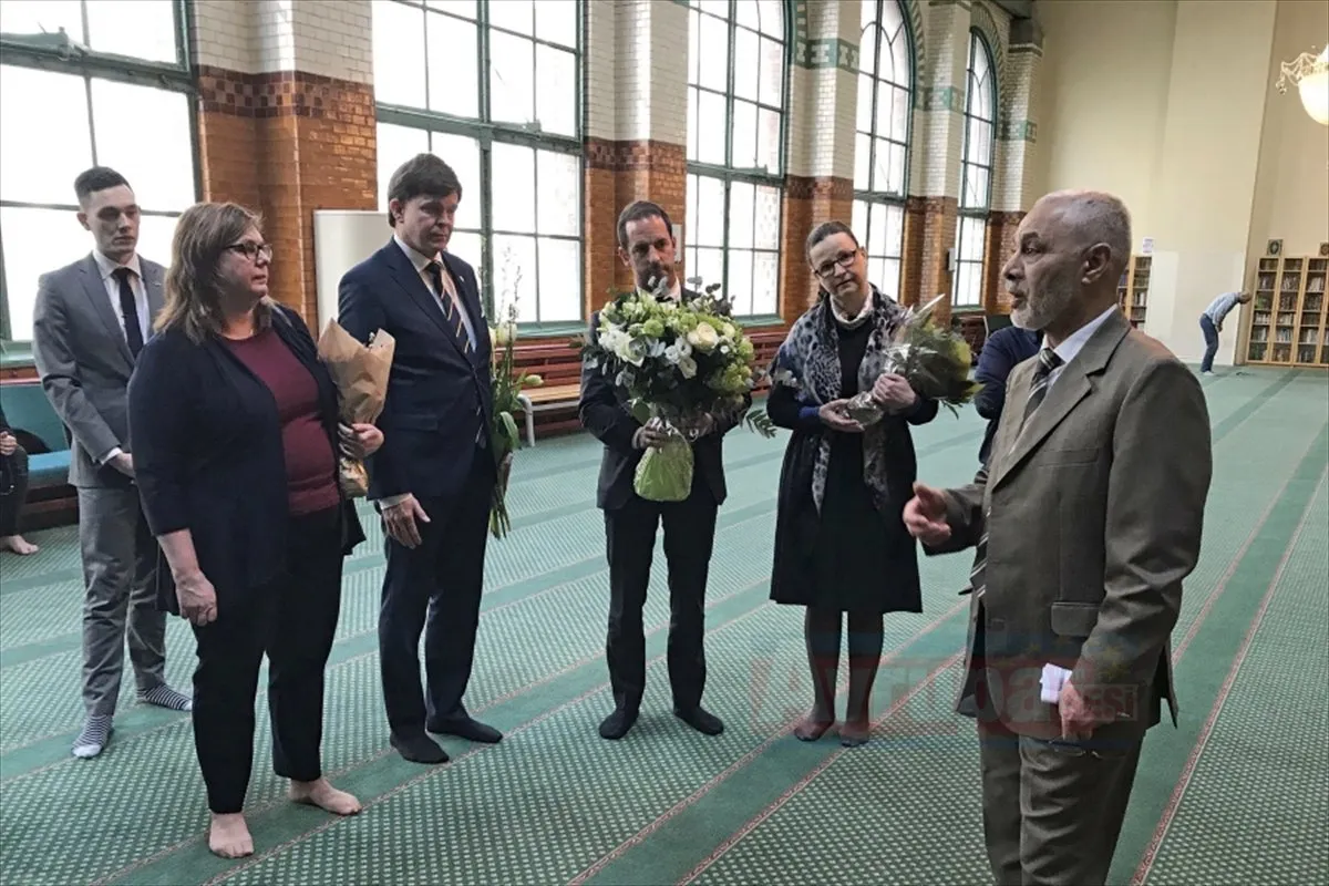 STOCKHOLM   Andreas Norlen, ziyaretinde Yeni Zelanda'da iki camiye düzenlenen