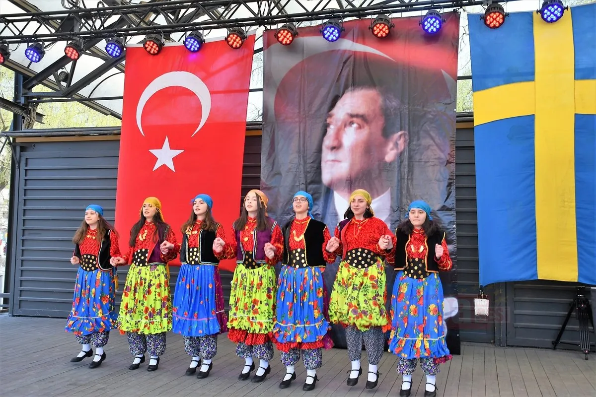   İsveç'in başkenti Stockholm'de 23 Nisan Ulusal Egemenlik ve Çocuk