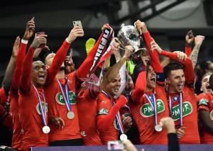   2019 Fransa Kupası final maçında, Stade Rennes ve Paris