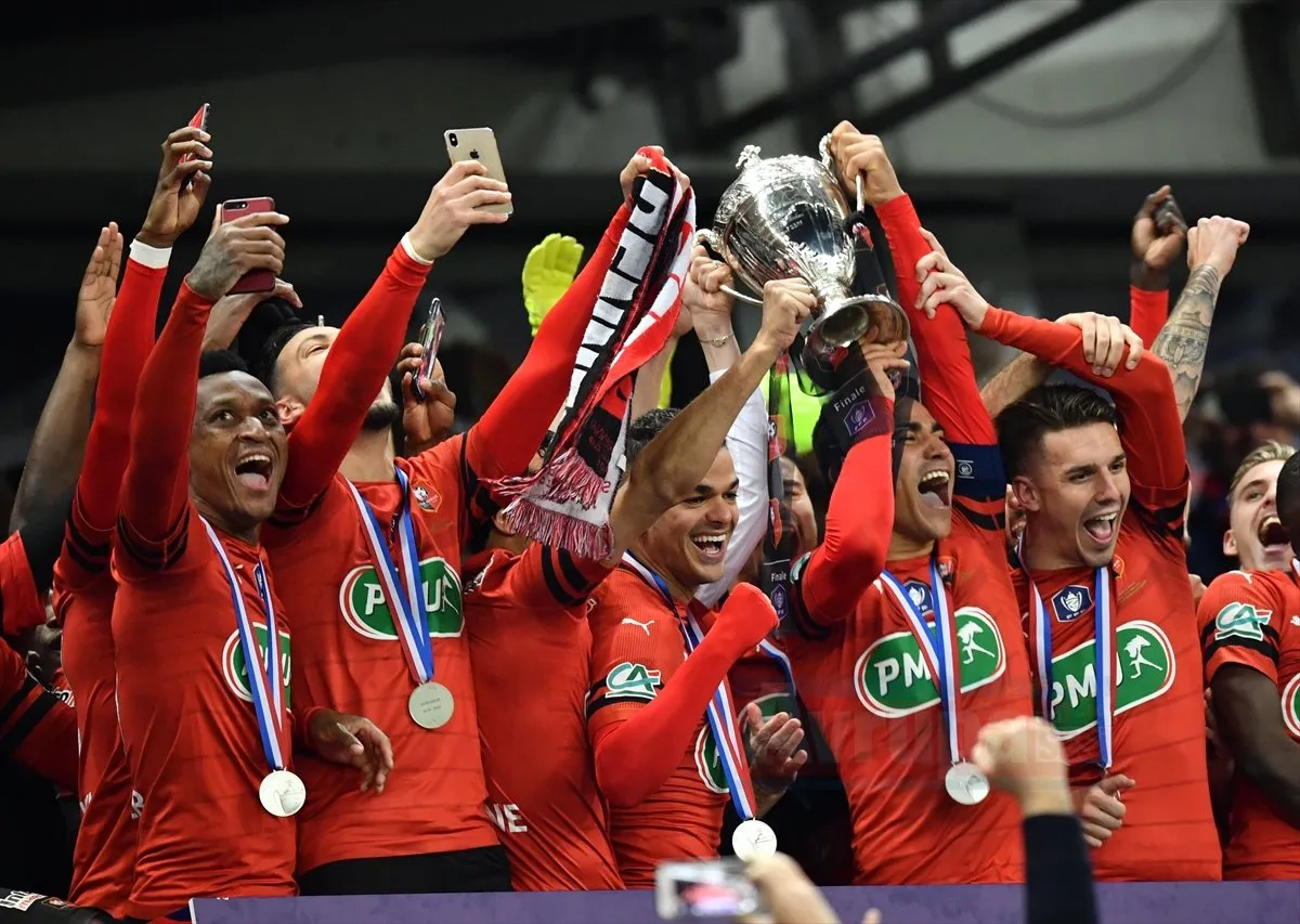   2019 Fransa Kupası final maçında, Stade Rennes ve Paris
