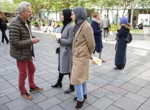 Başkent Amsterdam ve Rotterdam kentinde, ayrımcılık ve İslamofobiye karşı dikkat