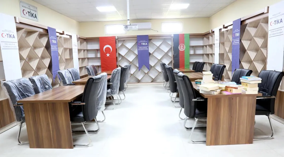 Afganistan'ın başkenti Kabil'de, Türk İşbirliği ve Koordinasyon Ajansı Başkanlığı (TİKA)