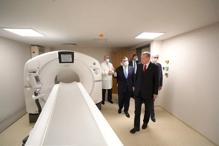 Cumhurbaşkanı Erdoğan, Dr. İsmail Niyazi Kurtulmuş Hastanesi'ne ilişkin, "Ortaya hem