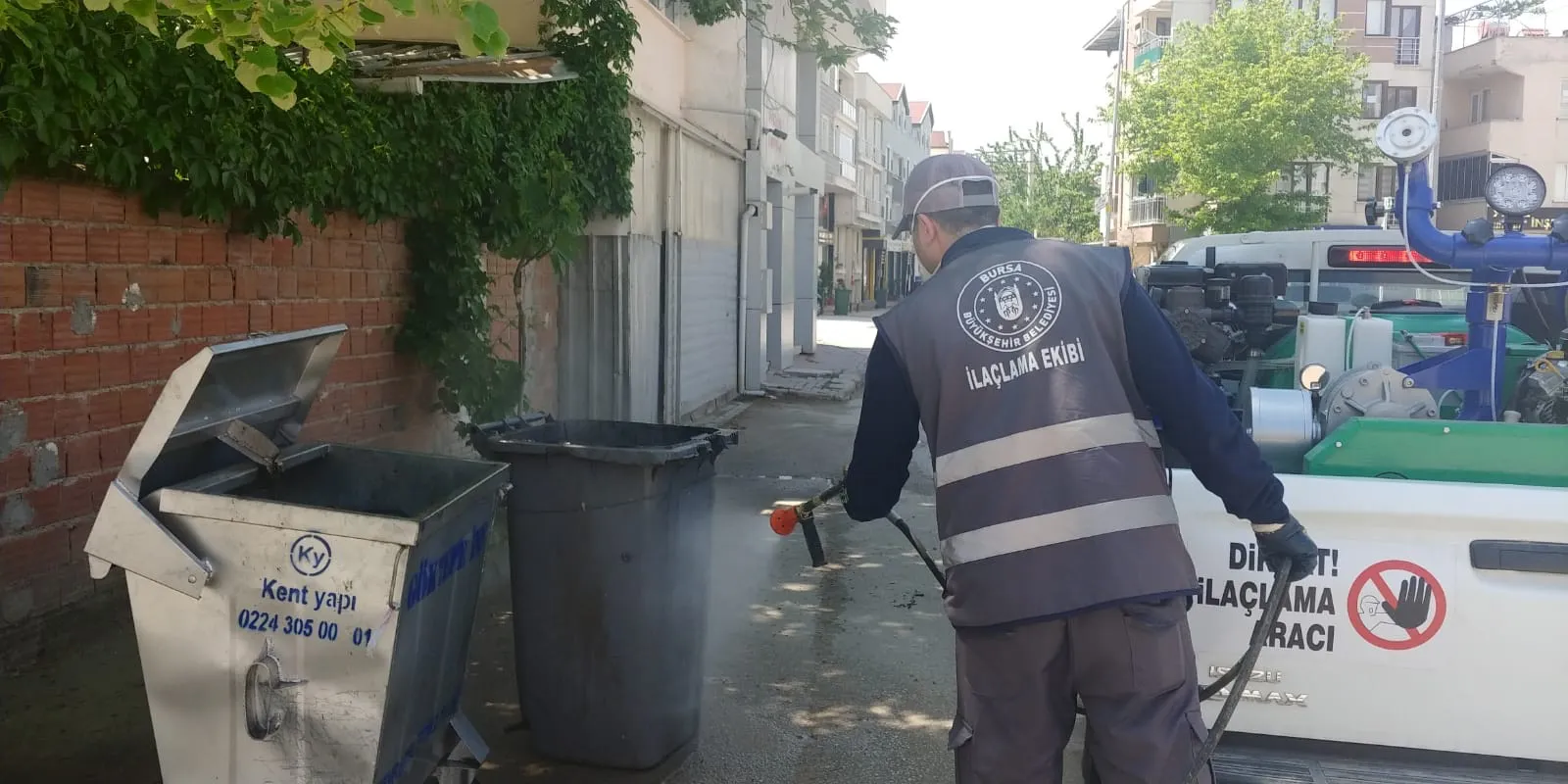 Büyükşehir Belediyesi, ‘3 günlük sokağa çıkma yasağını fırsata dönüştürerek’ şehir