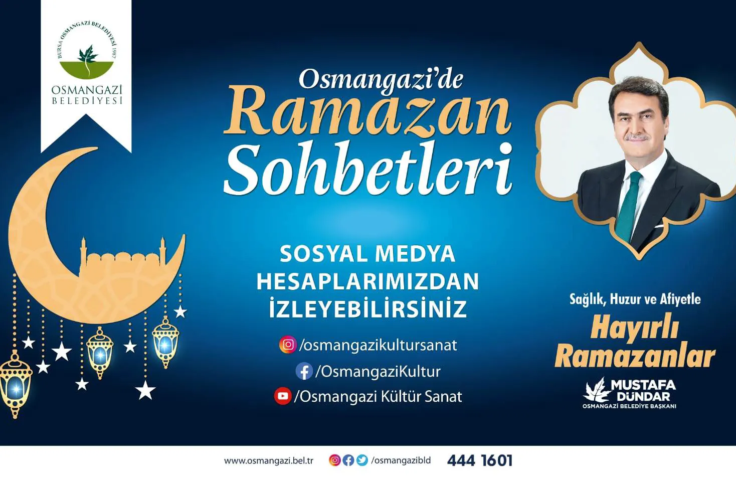 Osmangazi Belediyesi’nin geleneksel hale getirdiği Ramazan ayı etkinlikleri, pandemi nedeniyle