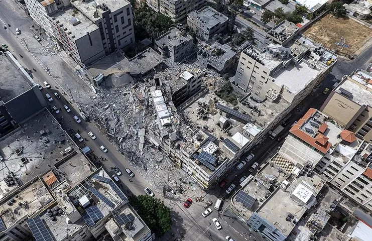 İsrail'in 10 Mayıs'ta abluka altındaki Gazze Şeridi'ne başlattığı 11 gün