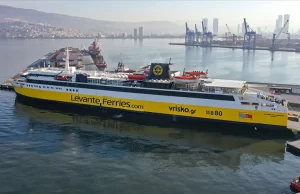 İzmir ile Yunanistan'ın Selanik şehri arasında 10 Ekim'de başlayan ropax