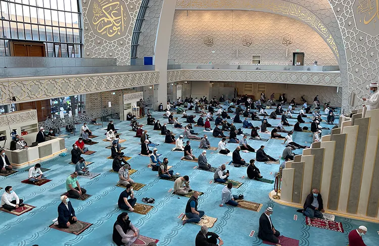 Diyanet İşleri Türk İslam Birliği (DİTİB) Köln Merkez Camii’nde salgın