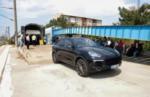 Almanya'dan gelen Mehmet Keskin "Dinlene dinlene geliyoruz. 2 küçük çocuğum