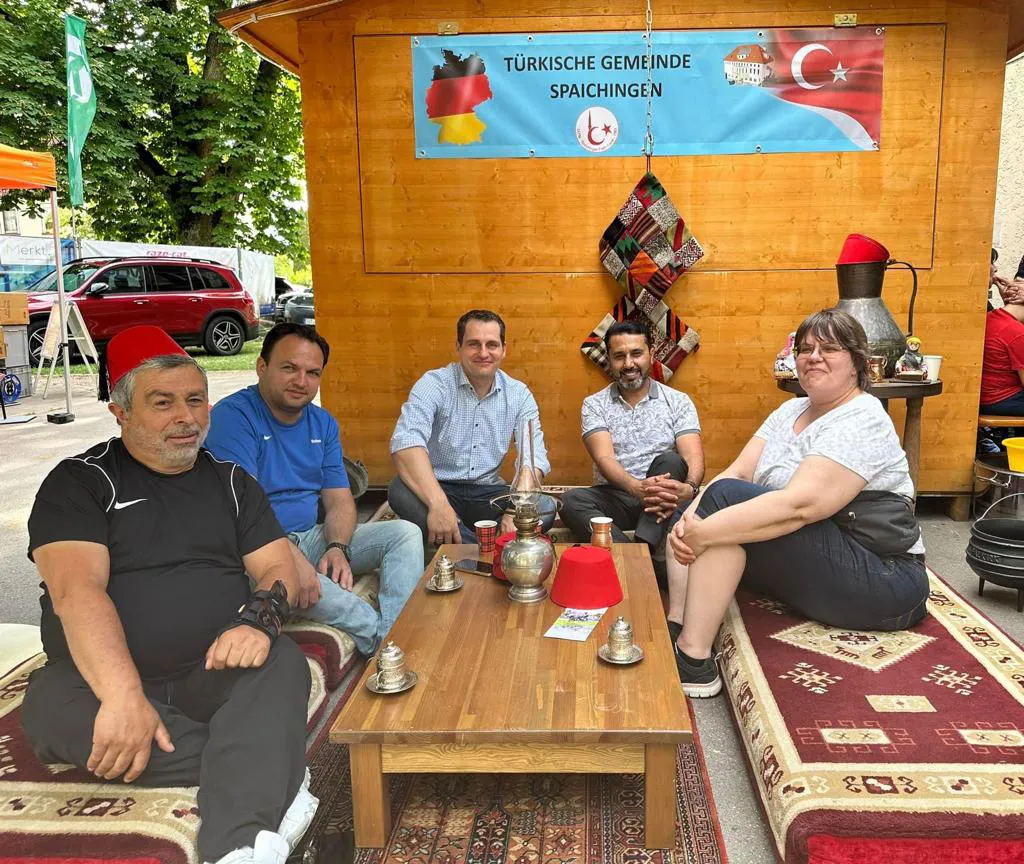 Baden-Württemberg eyaleti Spaichingen kentinde düzenlenen ‘Şehir Festivali’ renkli, bilgilendirici ve