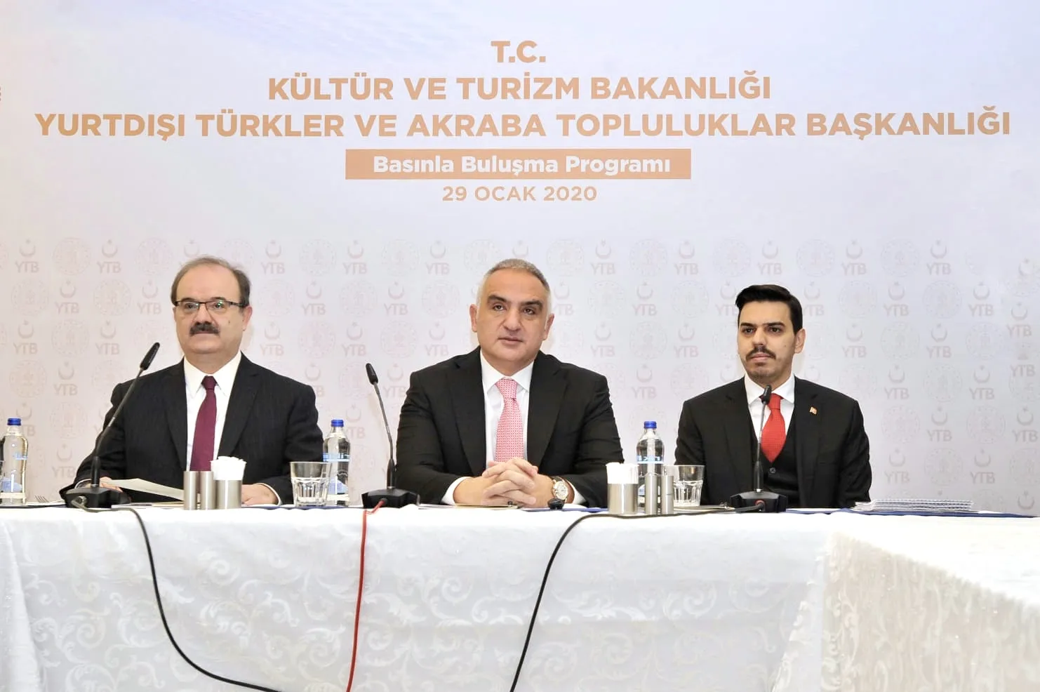 YTB’nın 10’uncu kuruluş yıl dönümü münasebetiyle basın kuruluşlarının Ankara temsilcileriyle