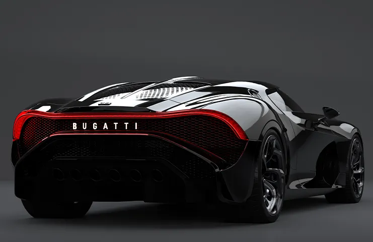 Dünyanın en pahalı arabaları arasında ikinci sırada yer alan Bugatti