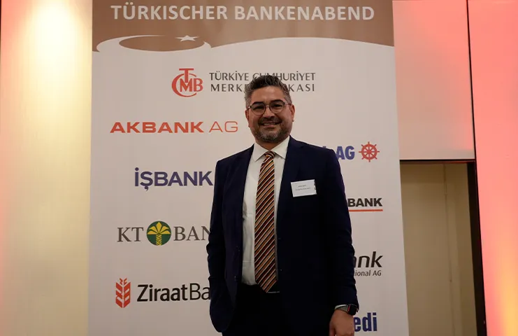 Almanya'nın Frankfurt şehrinde, Türkiye Cumhuriyeti Merkez Bankası'nın organize ettiği "Türk