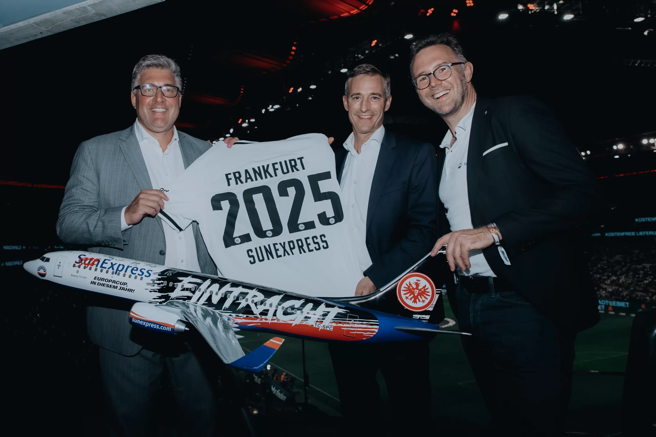 SunExpress, 2022 Avrupa Ligi Şampiyonu Eintracht Frankfurt ile 2017 yılından