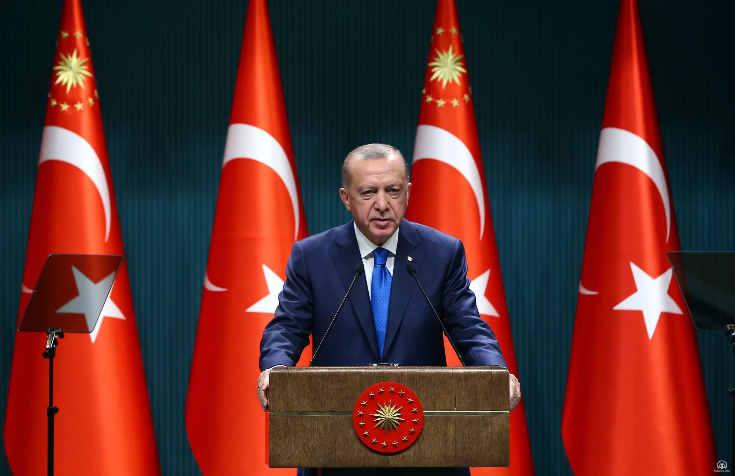 Cumhurbaşkanı Recep Tayyip Erdoğan, "Salgınla beraber yükselişe geçen kültürel ırkçılık