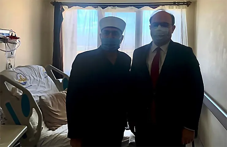 Kültür ve Turizm Bakan Yardımcısı Serdar Çam, Edirne’de tedavi gören