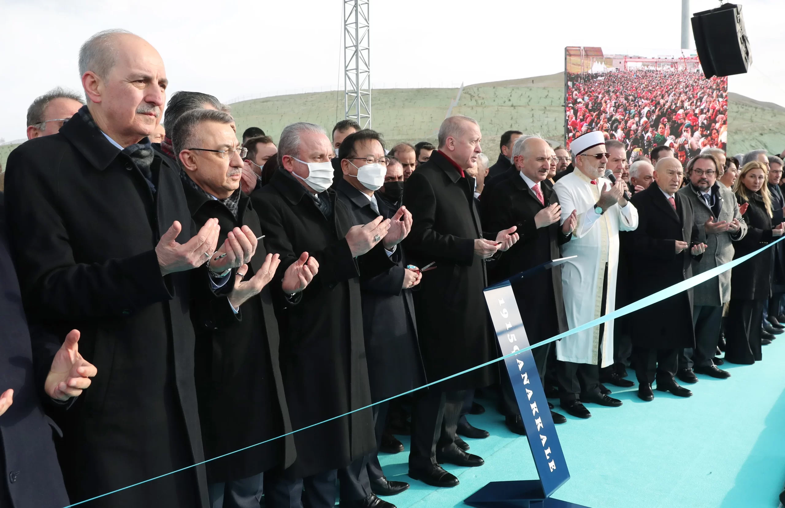 Cumhurbaşkanı Erdoğan, 1915 Çanakkale Köprüsü'nün her bir teknik özelliğinin farklı