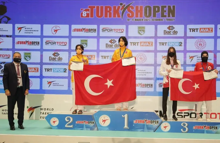 8. Uluslararası Türkiye Açık Tekvando Turnuvası'nın (Turkish Open 2021) altıncı