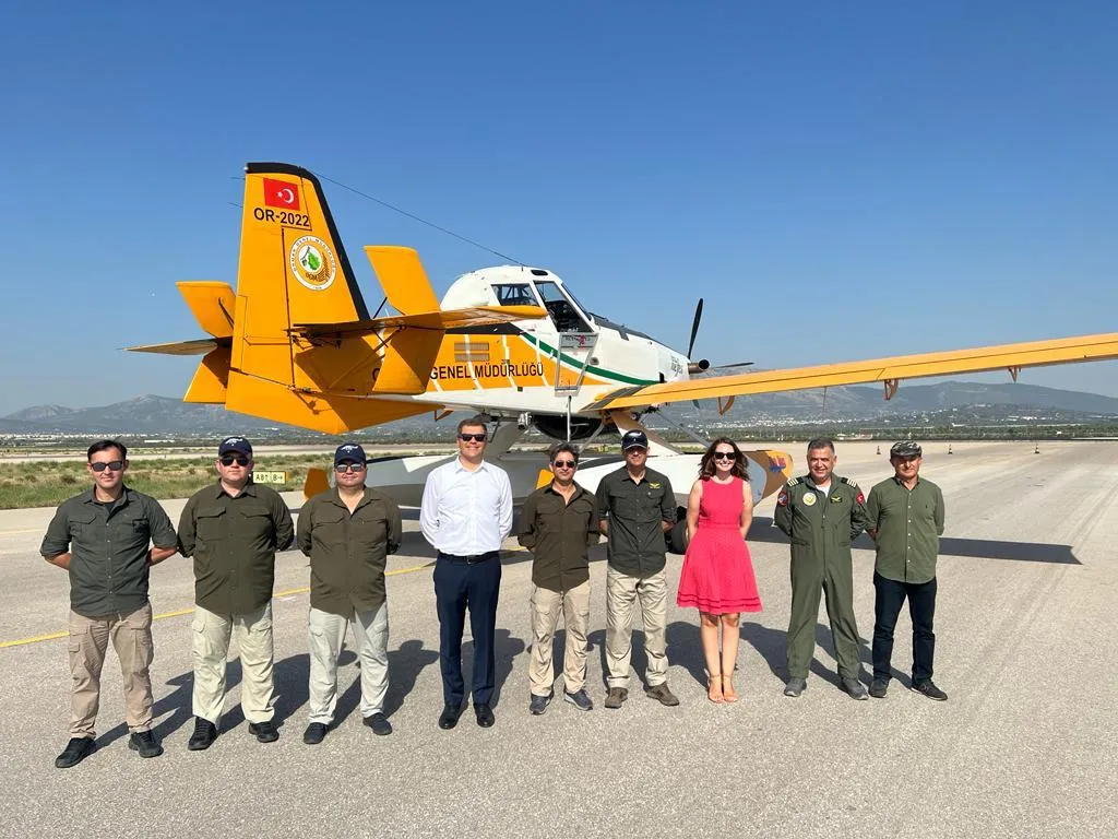  Kavurucu sıcakların etkisi altındaki Yunanistan, başta Rodos Adası olmak