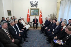 Cumhurbaşkanı Recep Tayyip Erdoğan, Türkiye-Yunanistan Yüksek Düzeyli İşbirliği Konseyi'nin beşinci