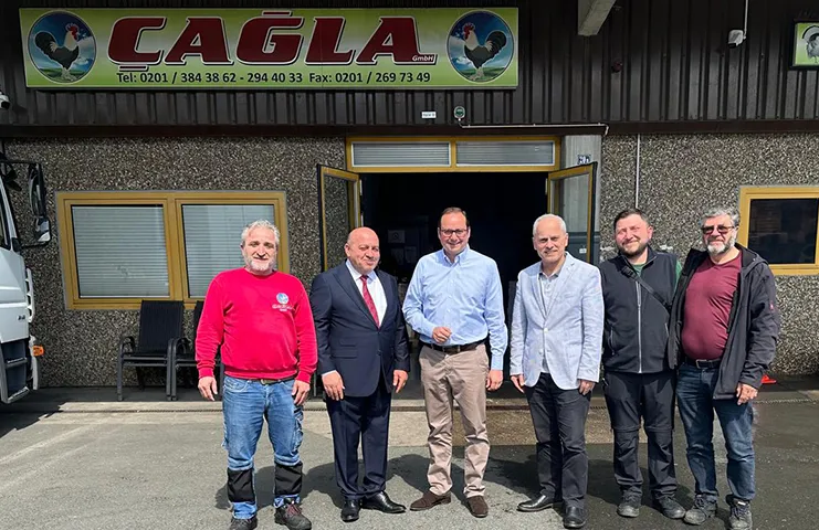 Essen Büyük Şehir Belediye Başkanı Thomas Kufen, Großmarkt Essen'de faaliyet
