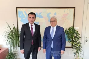 Kuzey Makedonya Başbakan Müsteşarı Muhittin Kahveci, Ankara’ya gerçekleştirdiği ziyaret kapsamında