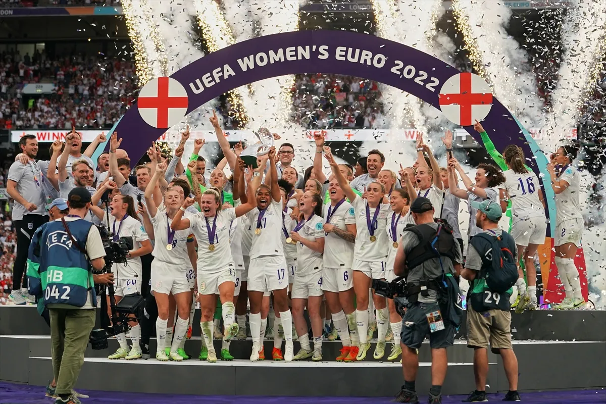 2022 Avrupa Kadınlar Futbol Şampiyonası'nın (EURO 2022) Londra'daki Wembley Stadı'nda