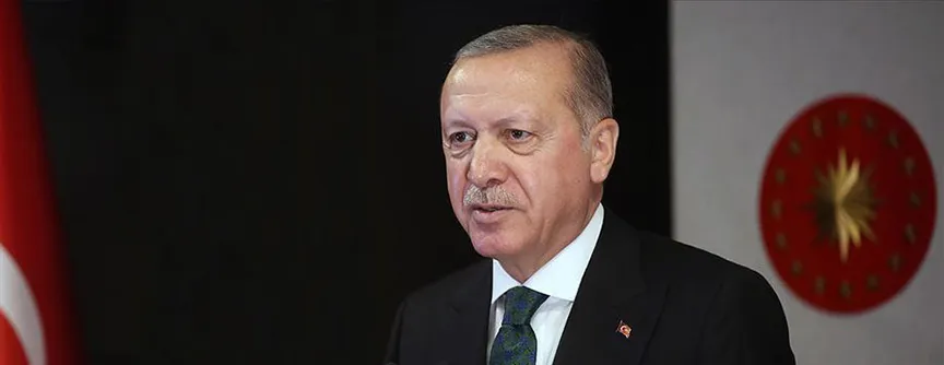 Türkiye Cumhurbaşkanı Recep Tayyip Erdoğan, Cumhurbaşkanlığı Kabinesi Toplantısı'nın ardından açıklamalarda