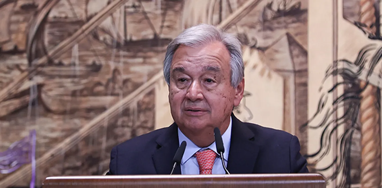 Birleşmiş Milletler Genel Sekreteri Antonio Guterres, Tahıl Sevkiyatı Anlaşması'na ilişkin,