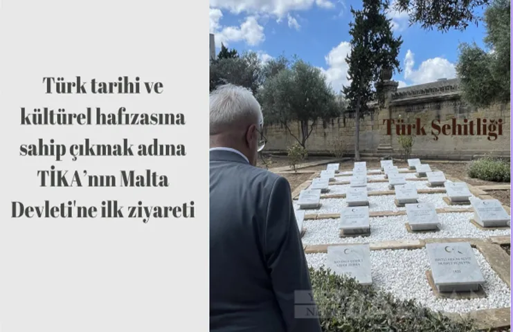 Türk şehitliğinin de bulunduğu Malta’da kültür mirası iş birliğine dair