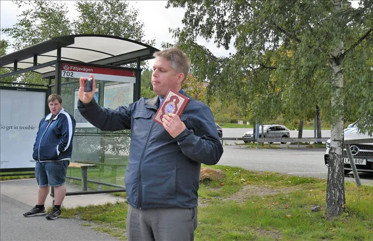 Danimarkalı ırkçı Sıkı Yön Partisi (Stram Kurs) lideri Rasmus Paludan,