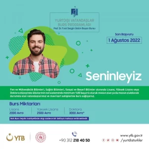 Yurtdışı Türkler ve Akraba Topluluklar Başkanlığı (YTB) tarafından yurt dışında