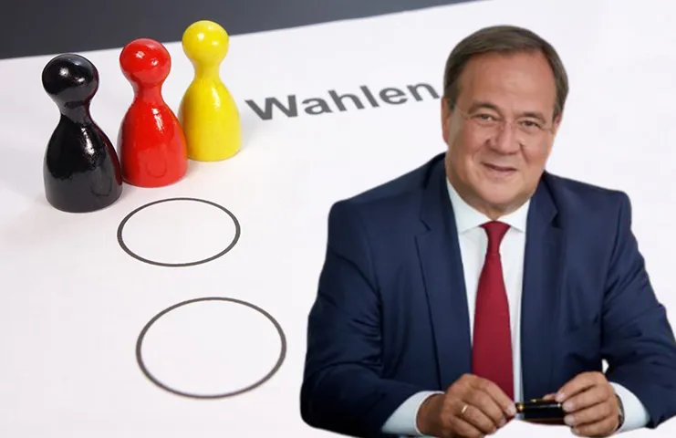 CDU/CSU ittifakının şansölye adayı Armin Laschet, 5 Ağustos Perşembe günü