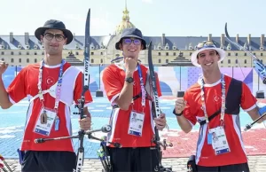 Paris 2024 Olimpiyat Oyunları'nın üçüncü gününde okçuluk branşında Klasik Yay
